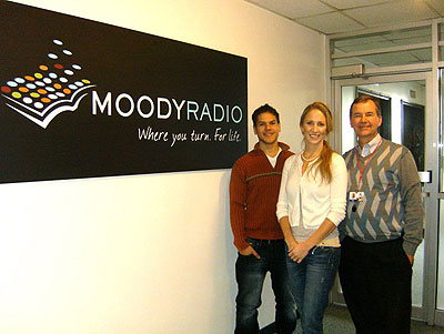 Stephanie at Moody Radio